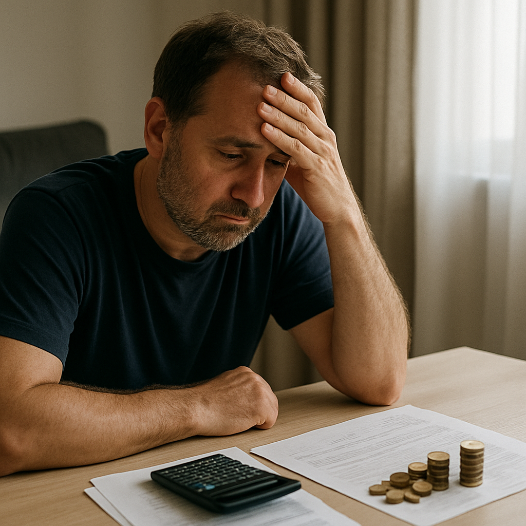 Financial instability despite efforts