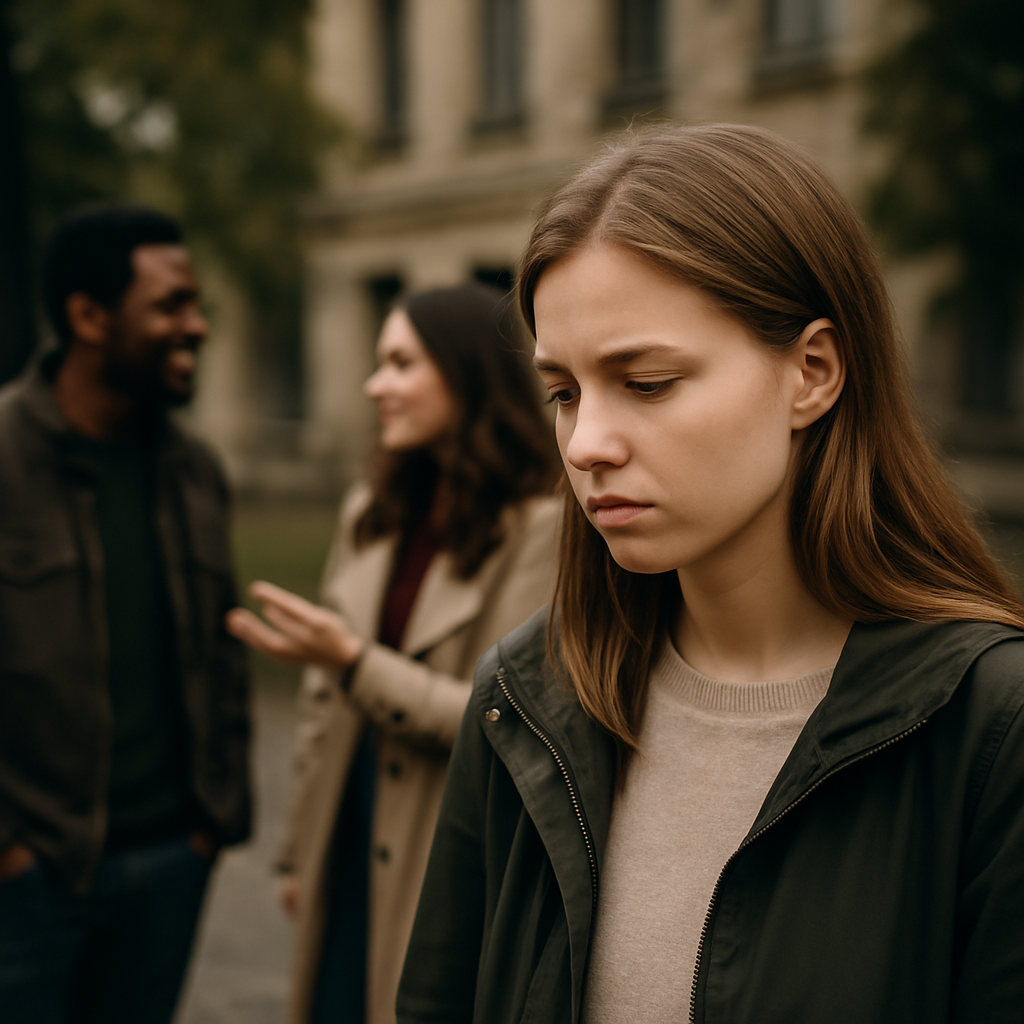 Do you feel out of place in social groups?