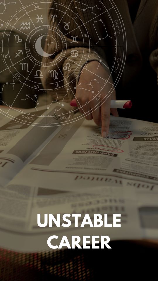 Astrological Remedies for Career Instability